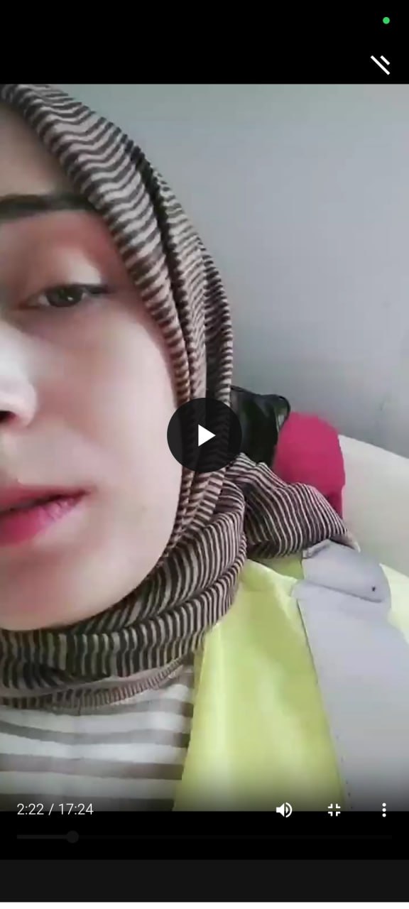 Türbanlı Şantiyede Show Yapıyor