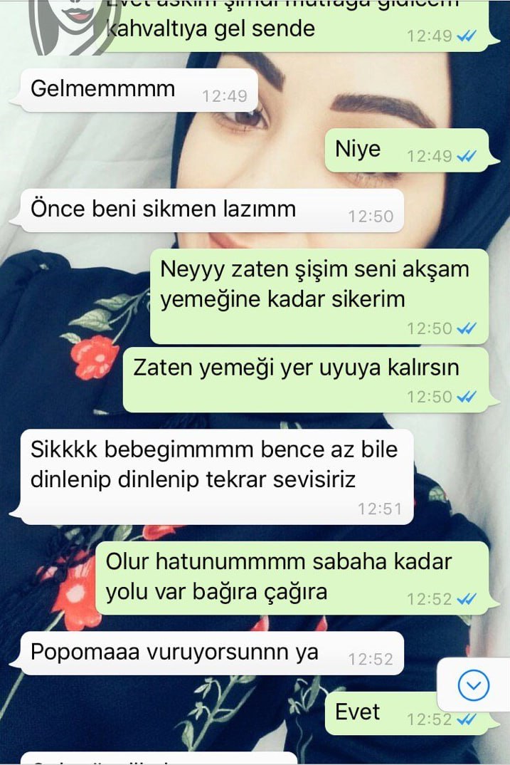 18'lik Azgın Türbanlı Tuğba